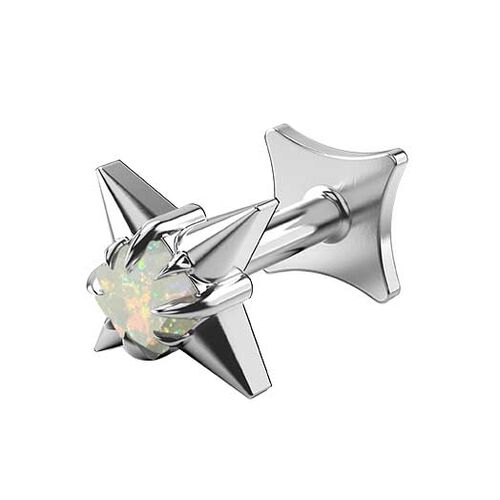 Stolen Girlfriends Club Gothic Star Flat Back Earring - Single